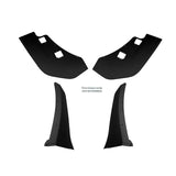 15-23 Ford Mustang GT500 Style 2PCS Front Bumper Corner Spoiler Winglets PP