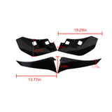 15-23 Ford Mustang GT500 Style 2PCS Front Bumper Corner Spoiler Winglets PP