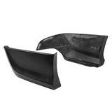 12-13 Honda Civic HF-P Style Rear Bumper Lip Splitters 2pcs