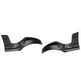 22-24 Honda Civic 11th Mugen Rear Bumper Lip Corner Apron - Carbon Fiber Print