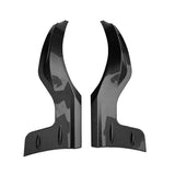 22-24 Honda Civic 11th Mugen Rear Bumper Lip Corner Apron - Carbon Fiber Print