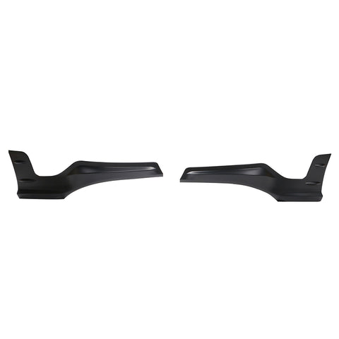 22-24 Honda Civic 11th Mugen Style Rear Bumper Lip Corner Apron - Matte Black