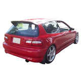 92-95 Honda Civic 3Dr Rear Bumper Lip Spoiler