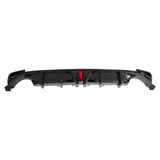 18-23 Toyota Camry LE XLE Rear Diffuser Lip W/LED Light Lamp - Gloss Black