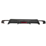 18-23 Toyota Camry SE XSE Rear Diffuser Lip W/LED Light - Carbon Fiber Print