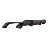 18-23 Toyota Camry SE XSE Rear Diffuser Lip W/LED Light - Carbon Fiber Print