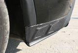 20-23 Tesla Model Y Rear Bumper Splitters - Matte Black Carbon Fiber Print PP