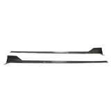 21-23 Tesla Model S Revozport Side Skirts Splitter Panel - Carbon Fiber