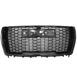 21-23 GMC Yukon/Yukon XL Denali Style Gloss Black Front Grille + Hood Guard