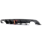 15-23 Dodge Charger IK V3 Rear Diffuser w/ LED Light - Carbon Fiber Print PP