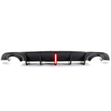 15-23 Dodge Charger IK V3 Style Rear Diffuser w/ LED Light - Gloss Black PP