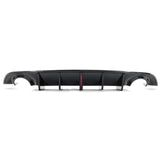 15-23 Dodge Charger IK V3 Style Rear Diffuser w/ LED Light - Gloss Black PP