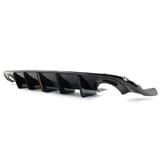 15-23 Dodge Charger IK V3 Style Rear Diffuser w/ LED Light - Gloss Black PP