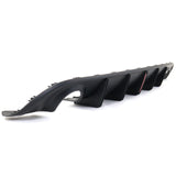 15-23 Dodge Charger IK V3 Style Rear Diffuser w/ LED Light - Matte Black PP