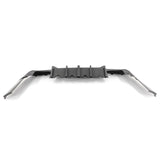 15-23 Dodge Challenger IK V5 Rear Diffuser w/ LED Light - Carbon Fiber Print