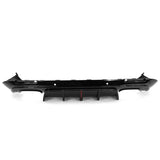 15-23 Dodge Challenger IK V5 Rear Diffuser Lip w/ LED Light - Gloss Black