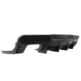 14-15 Chevy Camaro Ik Style Rear Diffuser Bumper Lip - Matte Black PP