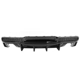 14-15 Chevy Camaro Ik Style Rear Diffuser Bumper Lip - Gloss Black PP