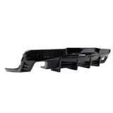 14-15 Chevy Camaro Ik Style Rear Diffuser Bumper Lip - Gloss Black PP