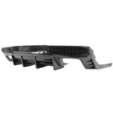 14-15 Chevy Camaro Ik Style Rear Diffuser Bumper Lip - Carbon Fiber Print PP