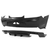 14-15 Chevy Camaro 6th ZL1 Style Rear Bumper Cover PP + IK Quad Diffuser