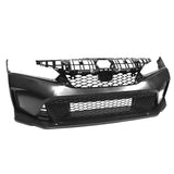 22-23 Civic Hatchback &Si Type R Style Front Bumper Cover PP + Upper Grille