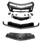 10-15 Chevy Camaro ZL1 Style Front Bumper Conversion Kit W/ Lip + Foglights