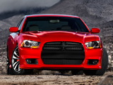 11-14 Dodge Charger SRT8 Front Bumper Cover Conversion + Grilles W/O ACC PP