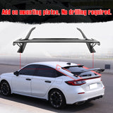 22-24 Honda Civic Hatchback Type-R Gloss Black Trunk Spoiler Mounting Plates