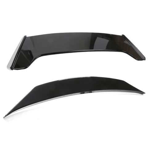 14-24 Dodge Durango Duckbill Style Trunk Lip + Roof Spoiler Gloss Black ABS