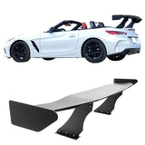 Universal 61 Inch GT Adjustable Trunk Spoiler V1 Brackets V4B Legs + V4A Plates