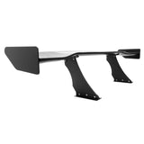 Universal 57 Inch GT Adjustable Trunk Spoiler V1 Brackets V4B Legs + V4A Plates