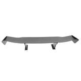 Universal 65 Inch GT Adjustable Trunk Spoiler V1 Brackets V4B Legs + V4D Plates