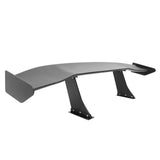 Universal 61 Inch GT Adjustable Trunk Spoiler V1 Brackets V4C Legs + V4A Plates