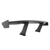 Universal 61 Inch GT Adjustable Trunk Spoiler V1 Brackets V4C Legs + V4A Plates