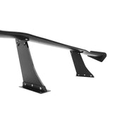 Universal 57 Inch GT Adjustable Trunk Spoiler V1 Brackets V4C Legs + Side Plates