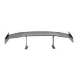 Universal 57 Inch GT Adjustable Trunk Spoiler V1 Brackets V4C Legs + V4D Plates