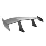 Universal 57 Inch GT Adjustable Trunk Spoiler V1 Brackets V4C Legs + V4D Plates