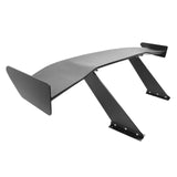 Universal 65 Inch GT Adjustable Trunk Spoiler V1 Brackets V4D Legs + V4A Plates