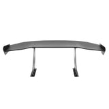 Universal 57 Inch GT Adjustable Trunk Spoiler V1 Brackets V4D Legs + V4C Plates