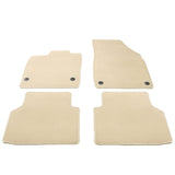 21-23 Volkswagen ID.4 4DR Front & Rear Floor Mats Carpet Nylon 4PCS - Beige