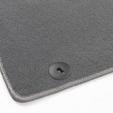 22-23 Hyundai Ioniq 5 4DR Front & Rear Floor Mats Carpet Nylon 4PCS - Gray