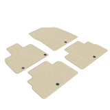 20-23 Kia Telluride 4DR Front & Rear Floor Mats Carpet Nylon 4PCS - Beige