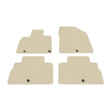 20-23 Kia Telluride 4DR Front & Rear Floor Mats Carpet Nylon 4PCS - Beige