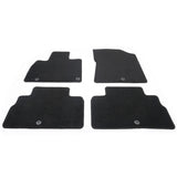 20-23 Kia Telluride 4DR Front & Rear Floor Mats Carpet Nylon 4PCS - Black