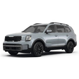 20-23 Kia Telluride 4DR Front & Rear Floor Mats Carpet Nylon 4PCS - Gray