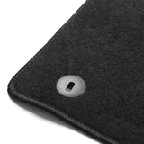 21-23 Kia Sorento 4-Door Front & Rear Floor Mats Carpet Nylon 3PCS - Black