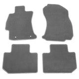 14-18 Subaru Forester 4DR Front & Rear Floor Mats Carpet Nylon 4PCS - Gray