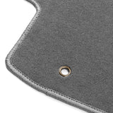 14-18 Subaru Forester 4DR Front & Rear Floor Mats Carpet Nylon 4PCS - Gray