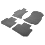 14-18 Subaru Forester 4DR Front & Rear Floor Mats Carpet Nylon 4PCS - Gray